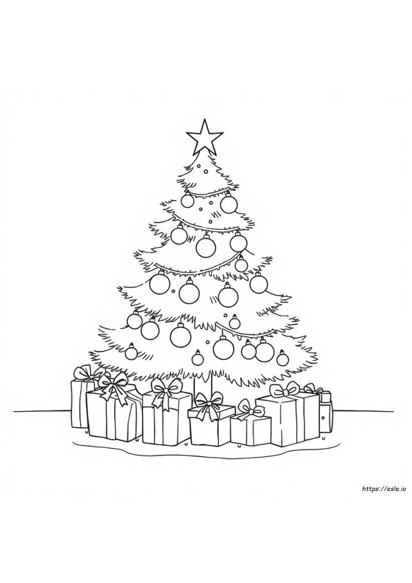 Büyük Baskı Noel Boyama Sayfaları