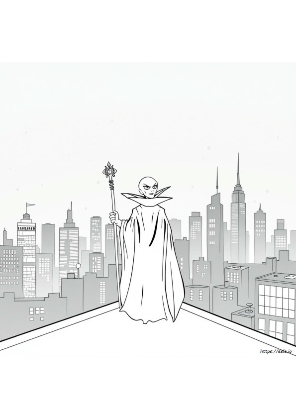 Super Villain Disney Villains Coloring Pages