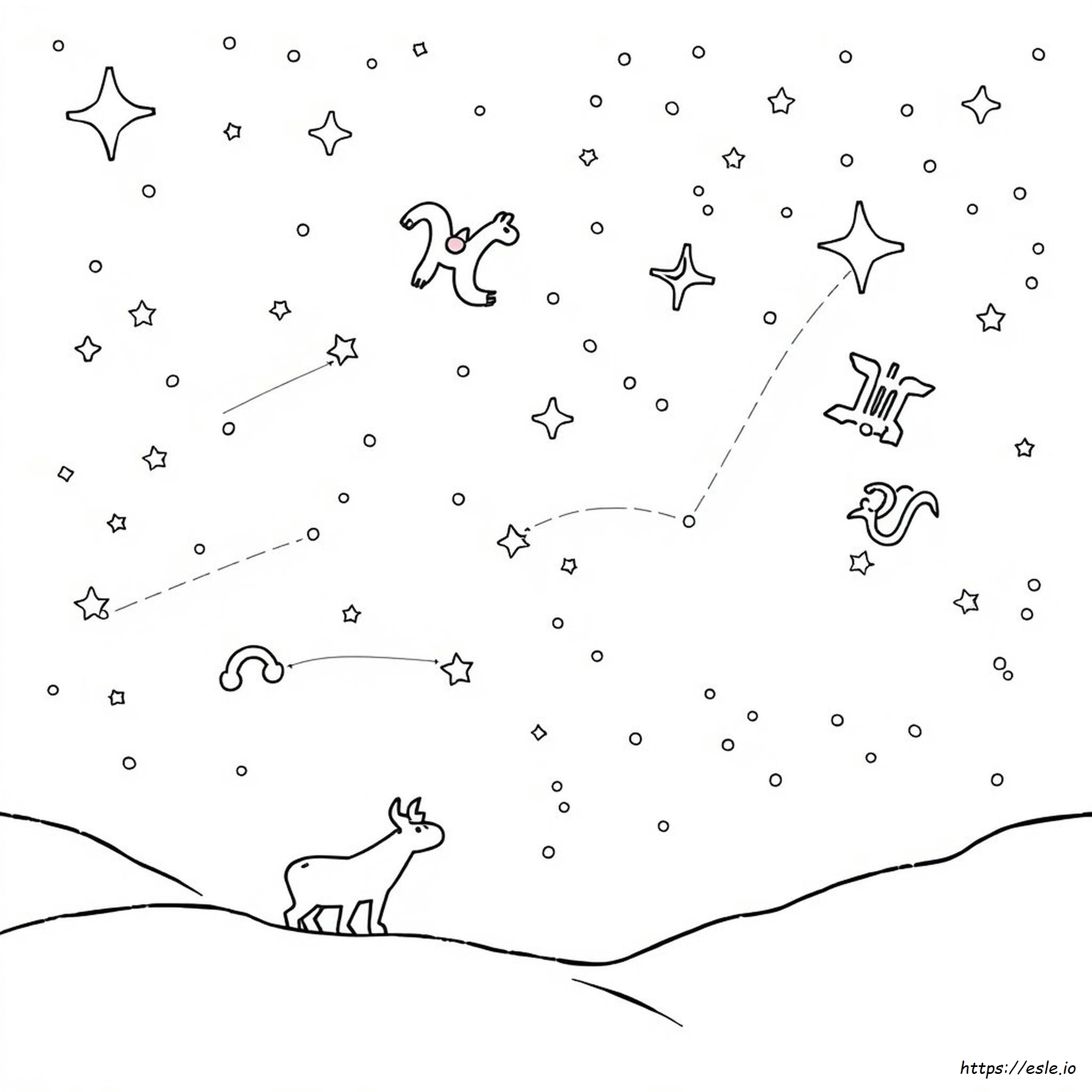 Zodiac Signs Colouring Pages