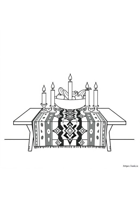Kwanzaa Da Colorare