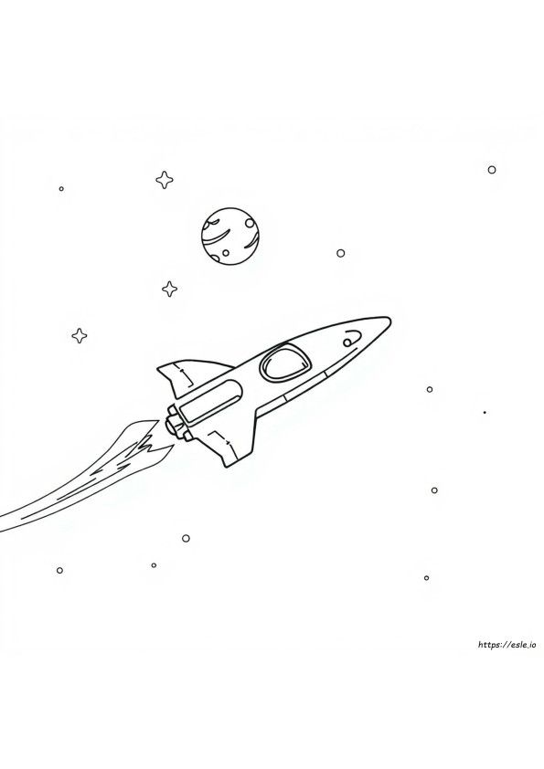 Space Colouring In Pages