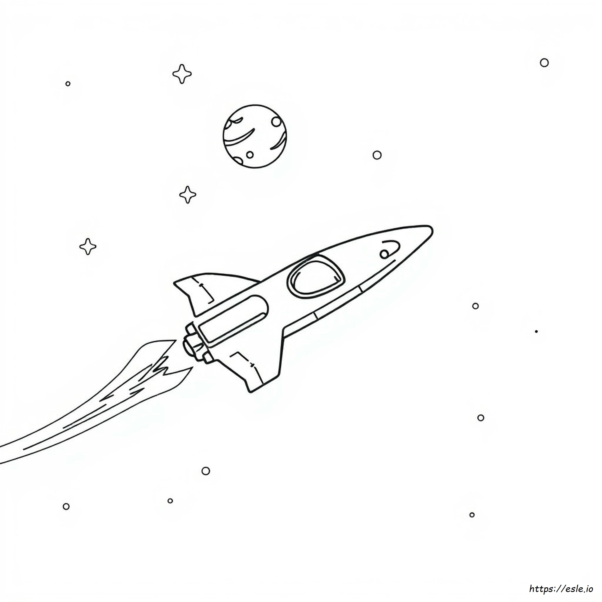 Space Colouring In Pages