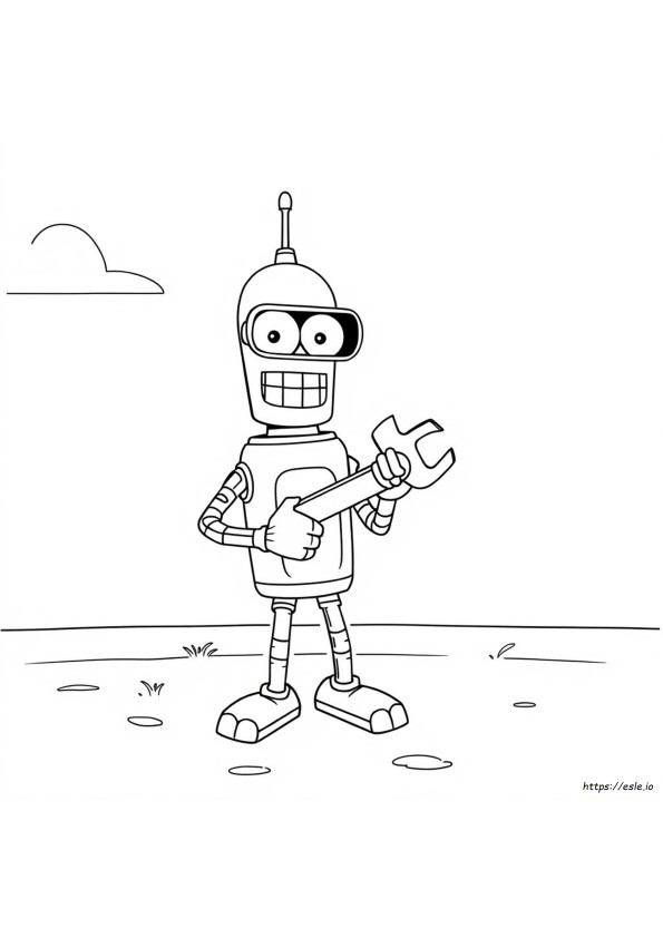 Benson Toy Story 4 Coloring Pages