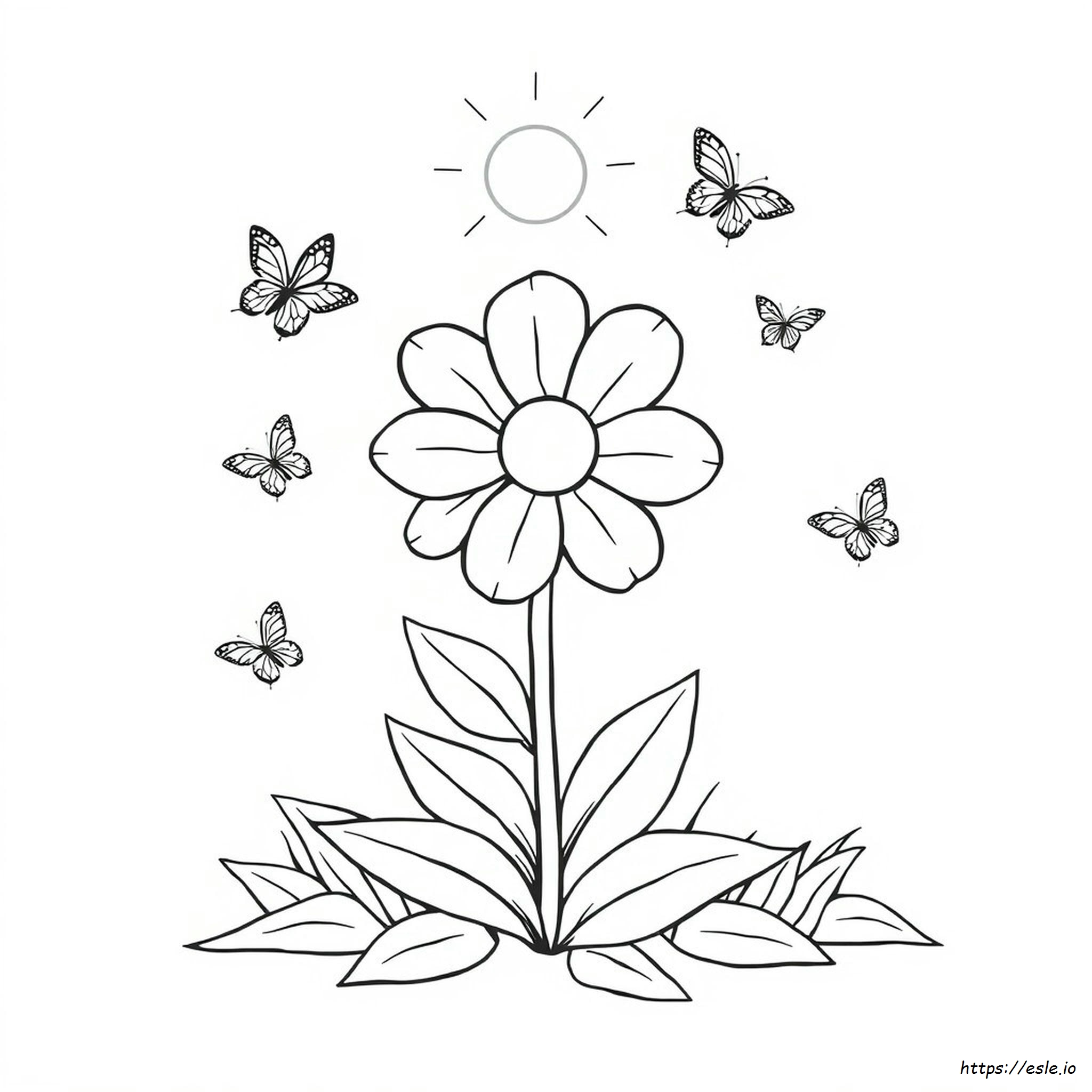 Fiori Da Colorare Per Il Capo