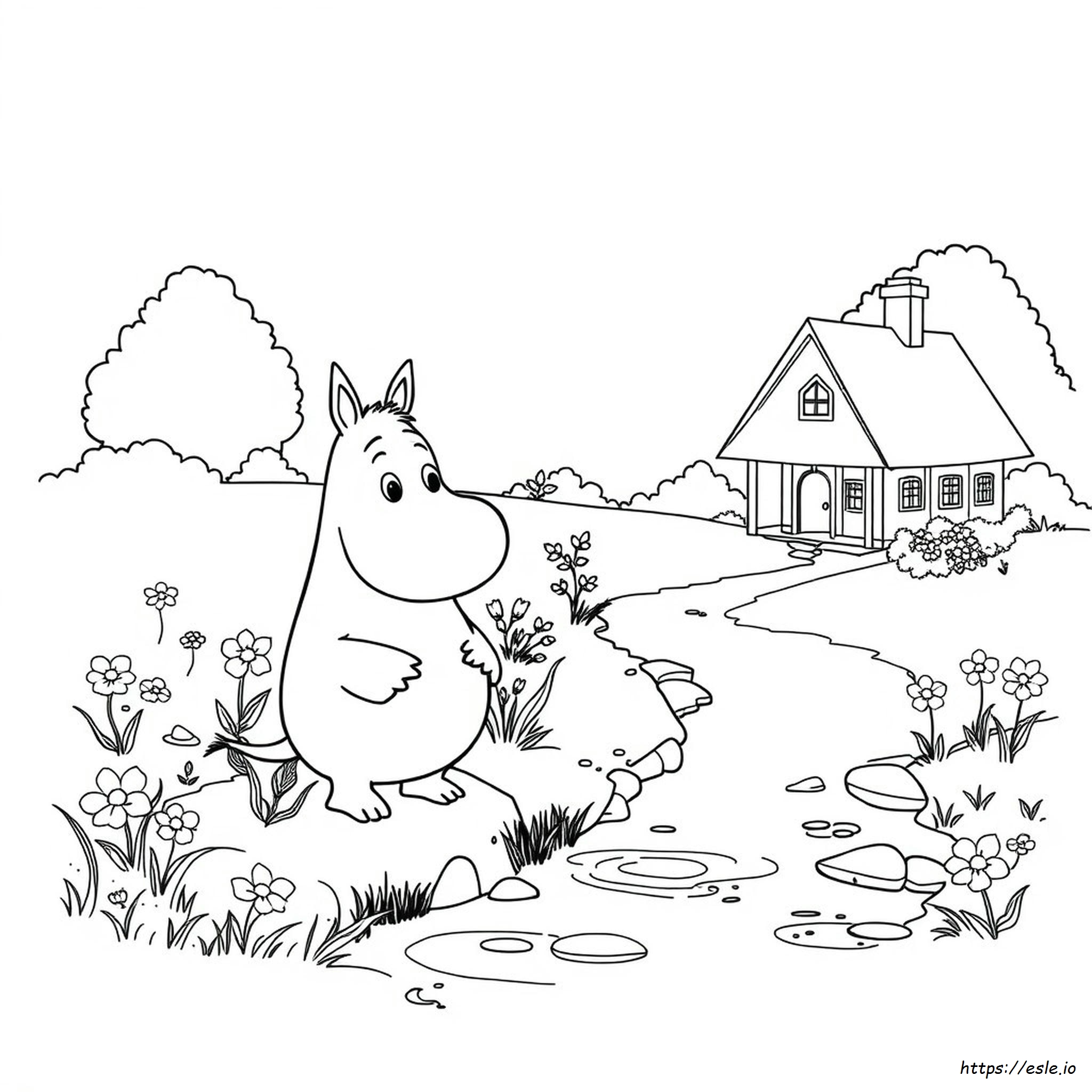 Moomin Colouring Pages moomin-colouring-pages