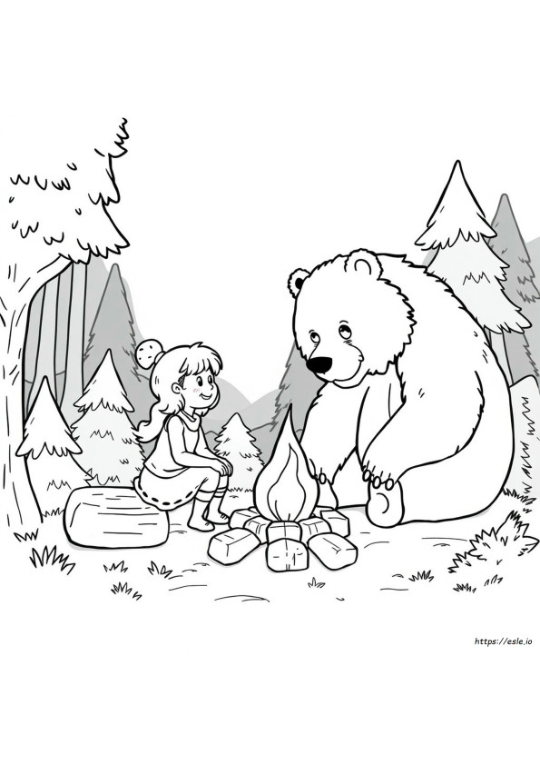 Maggie And The Ferocious Beast Coloring Pages
