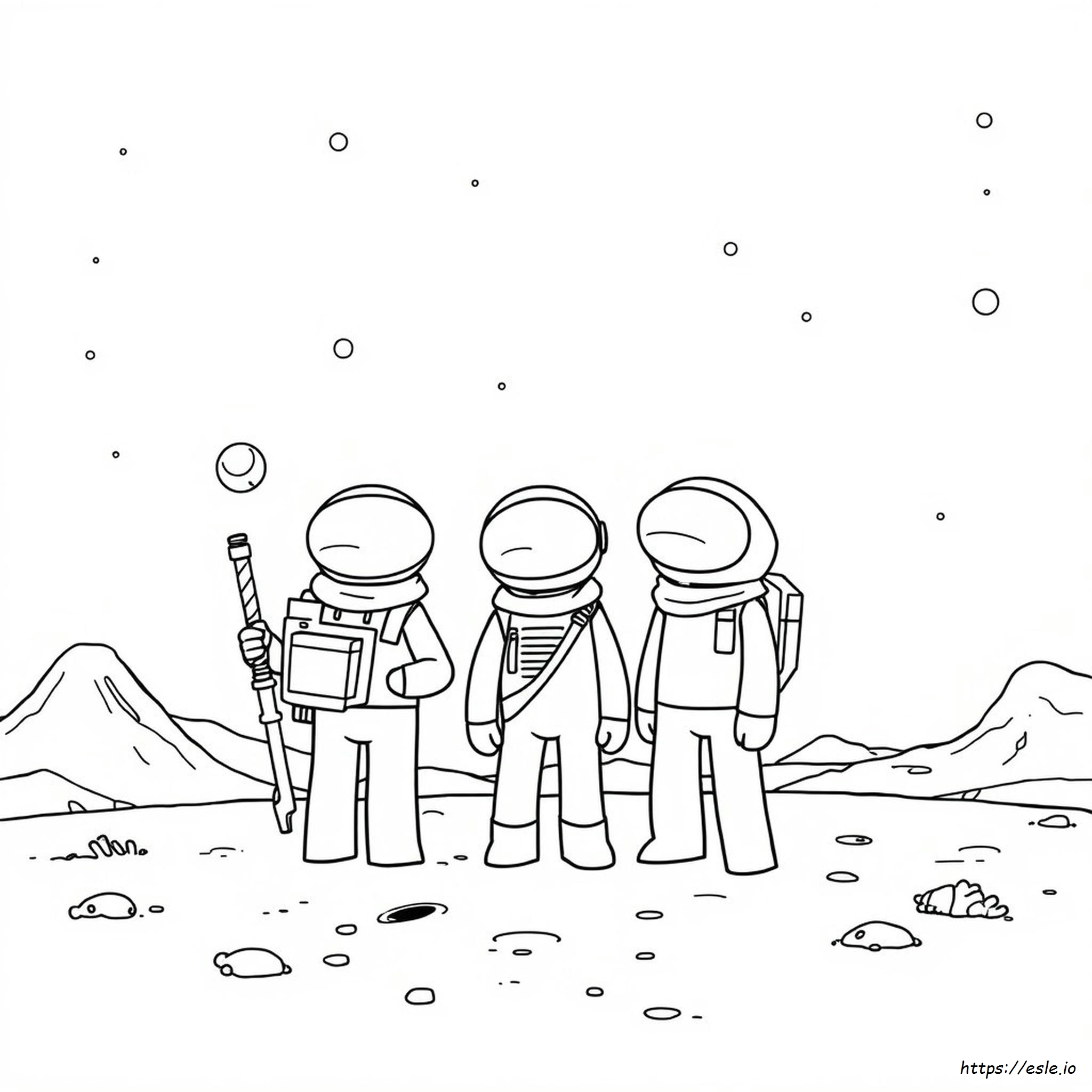 Among Us Coloring Pages That You Can Print