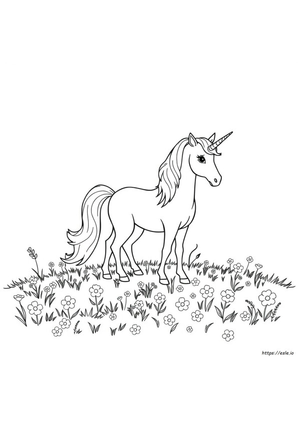 Unicorn Pictures To Color