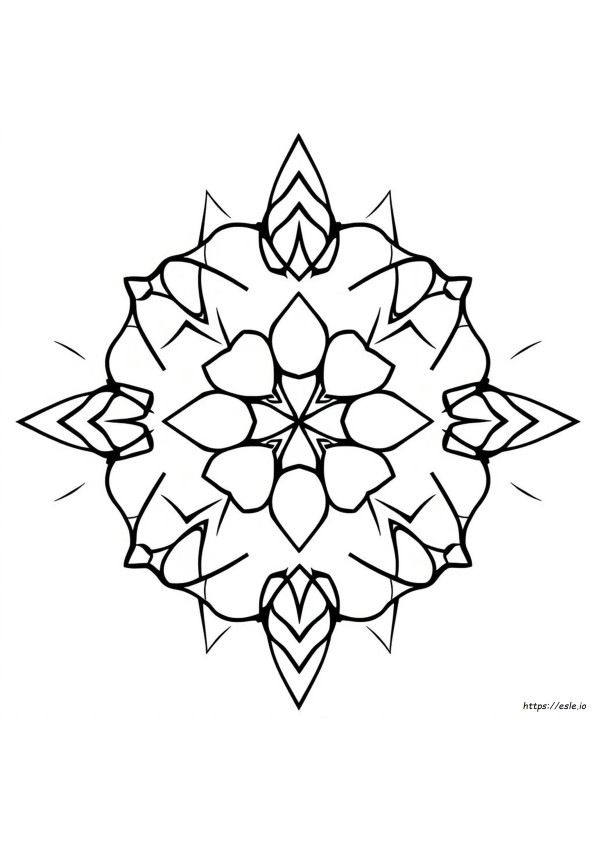 Disegni Da Colorare Con Motivi Geometrici Per Adulti