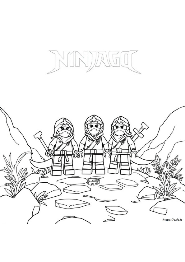 Ninjago Serpentine Coloring Pages