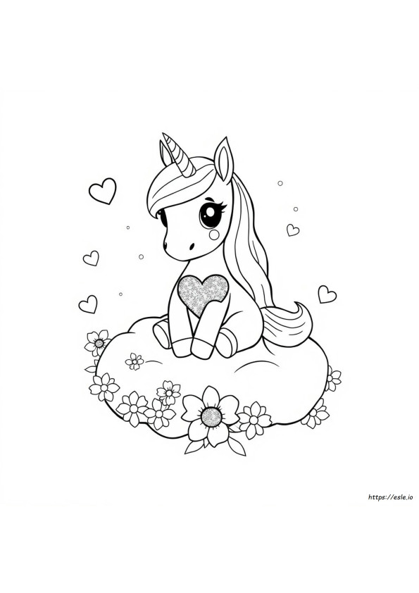 Unicorn Doll Coloring Pages