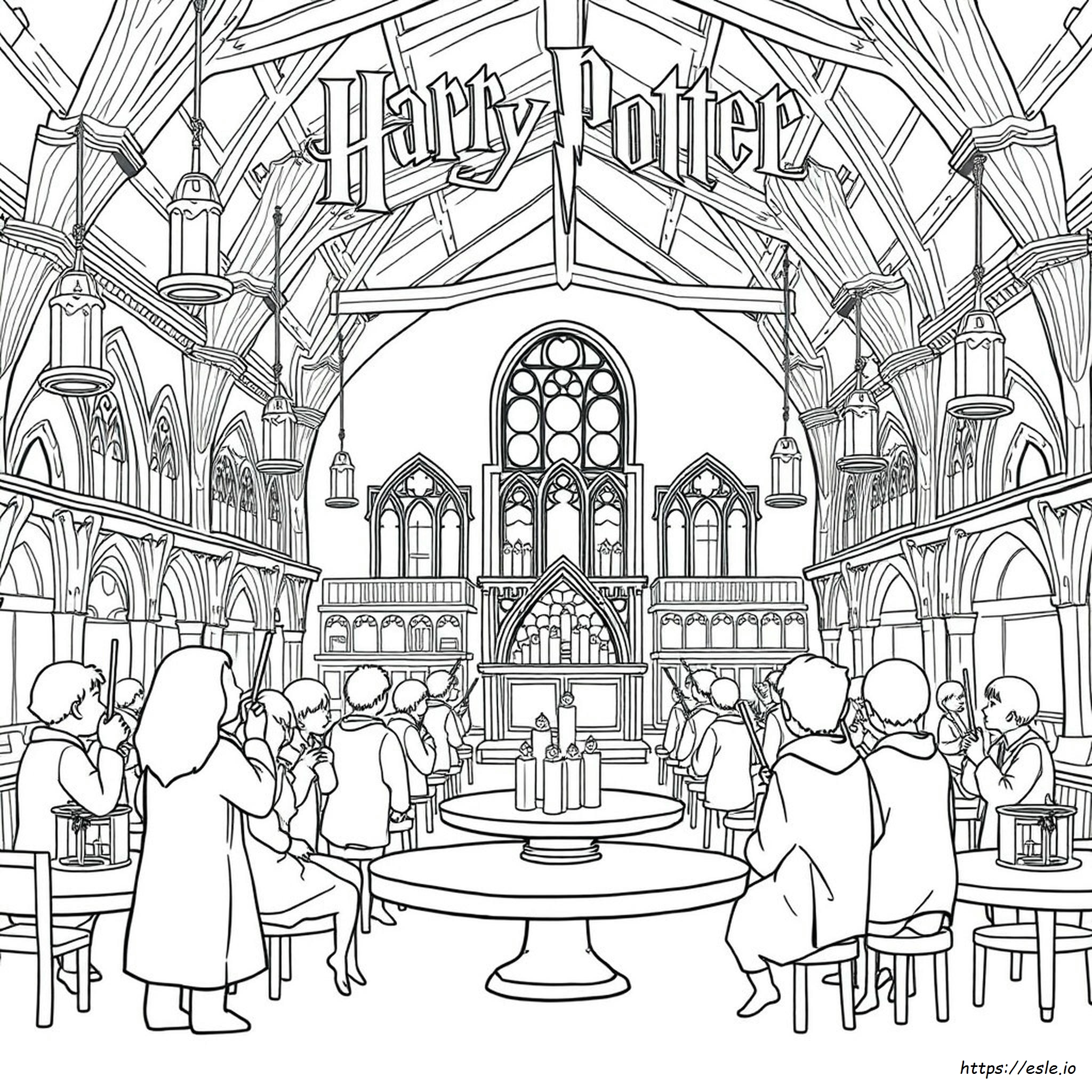 Printable Harry Potter Colouring