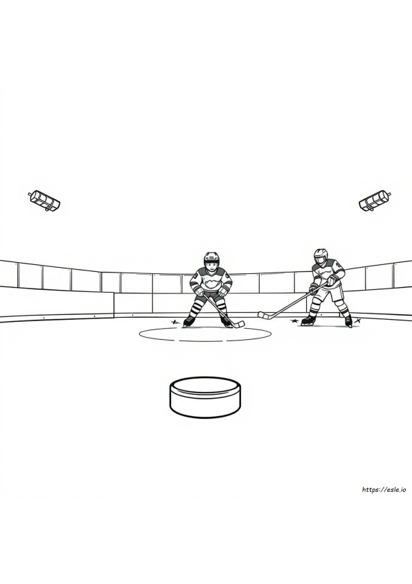 Hockey Colouring Sheets