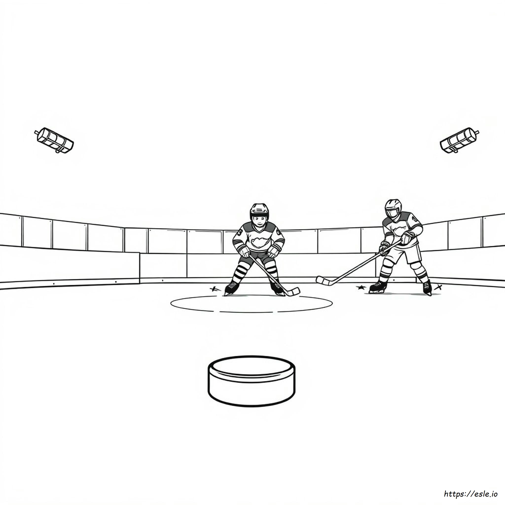 Hockey Colouring Sheets