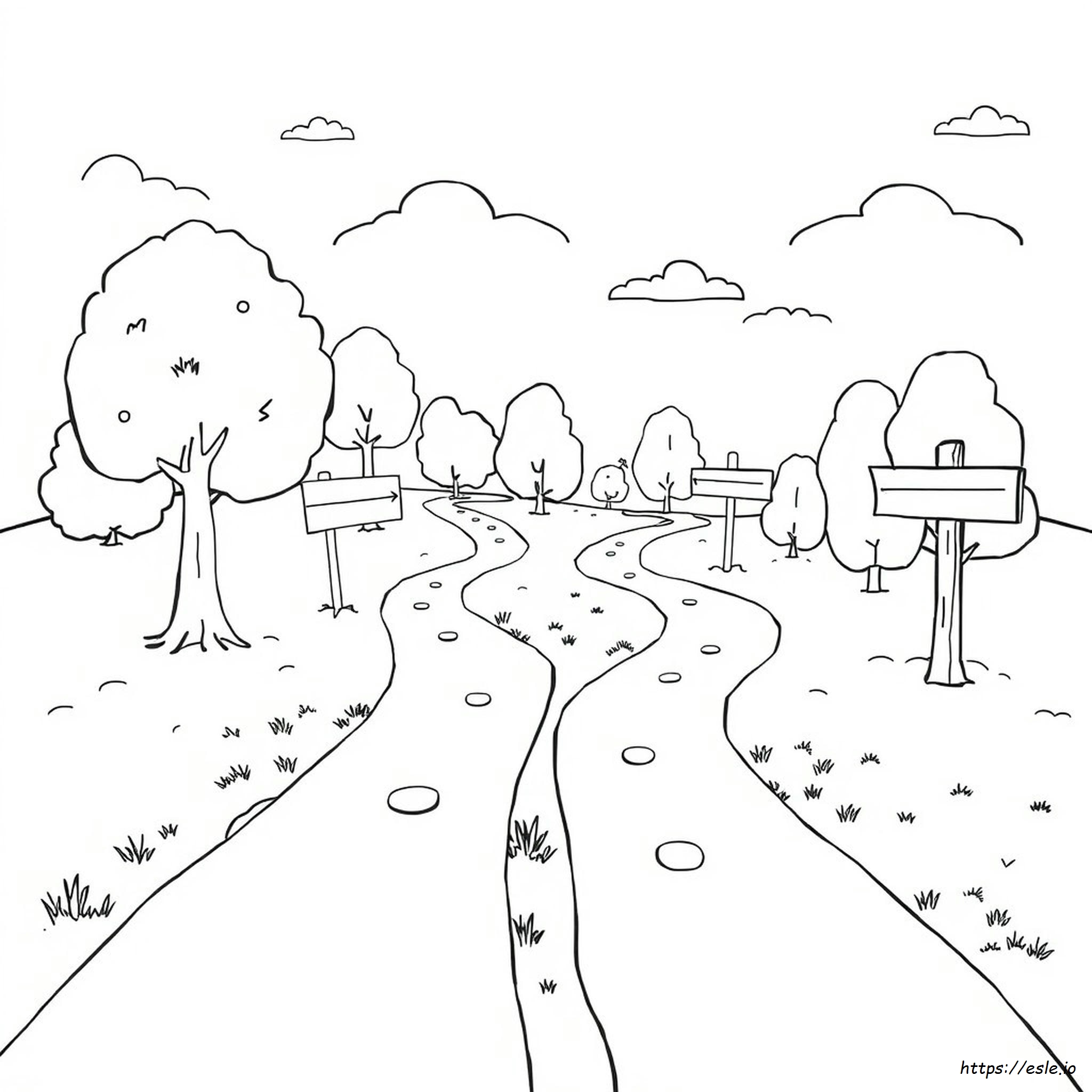 Divergent Coloring Pages