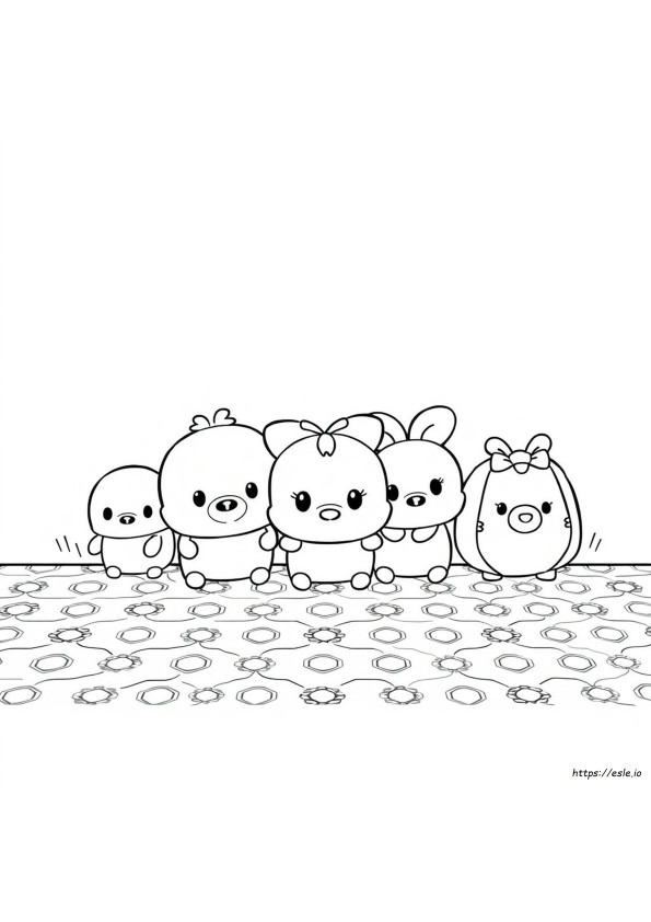 Disney Tsum Tsum Coloring Pages
