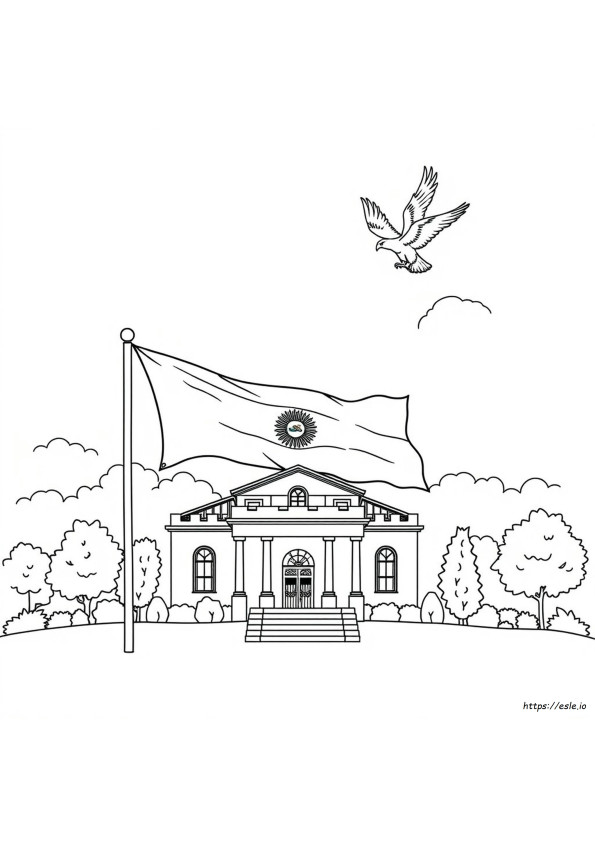 Argentina Colouring Pages