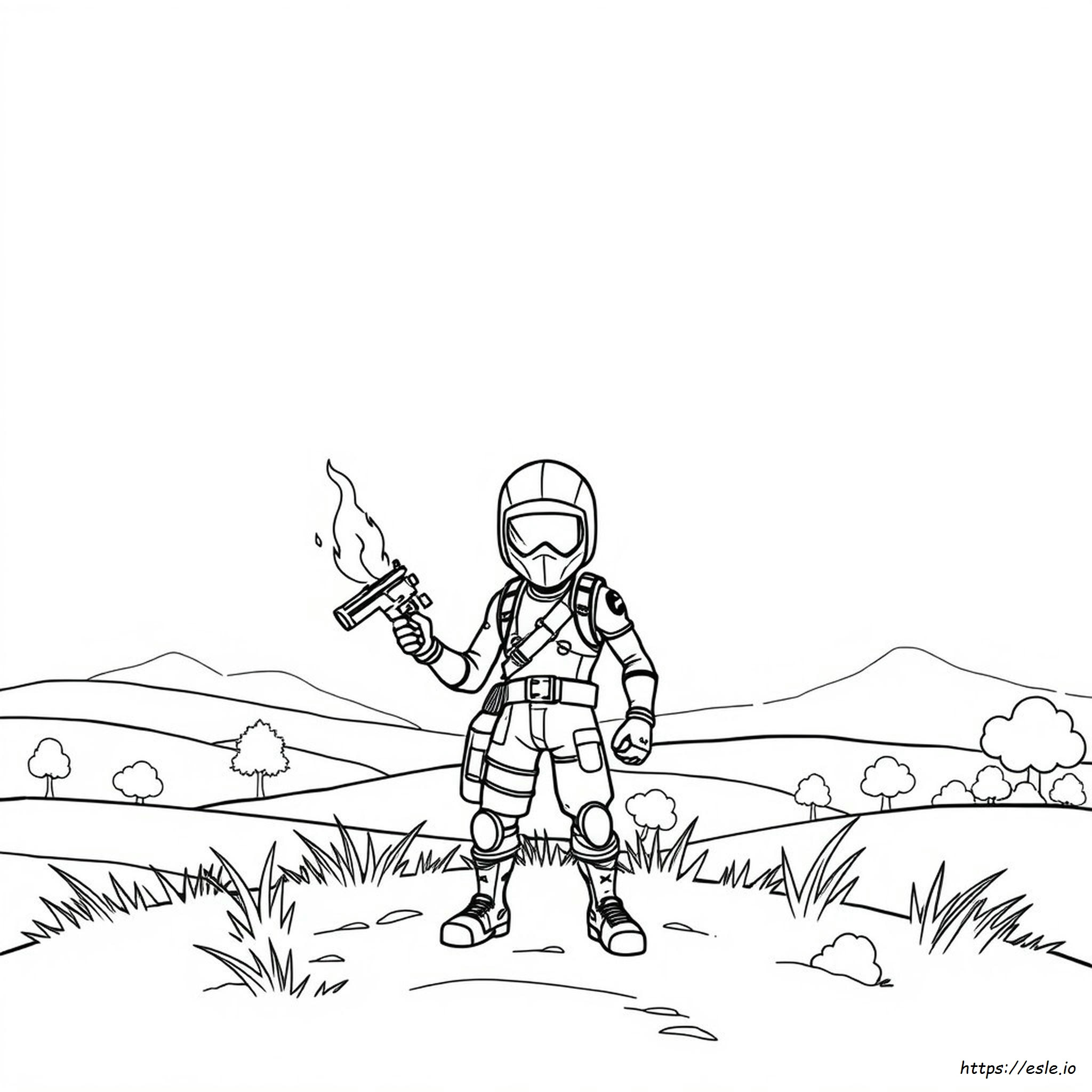 Cute Fortnite Coloring Pages