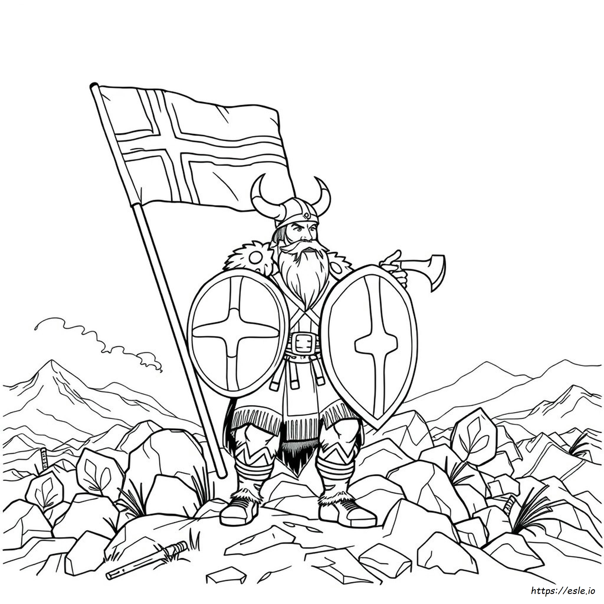 Realistic Football Jersey Viking Coloring Pages