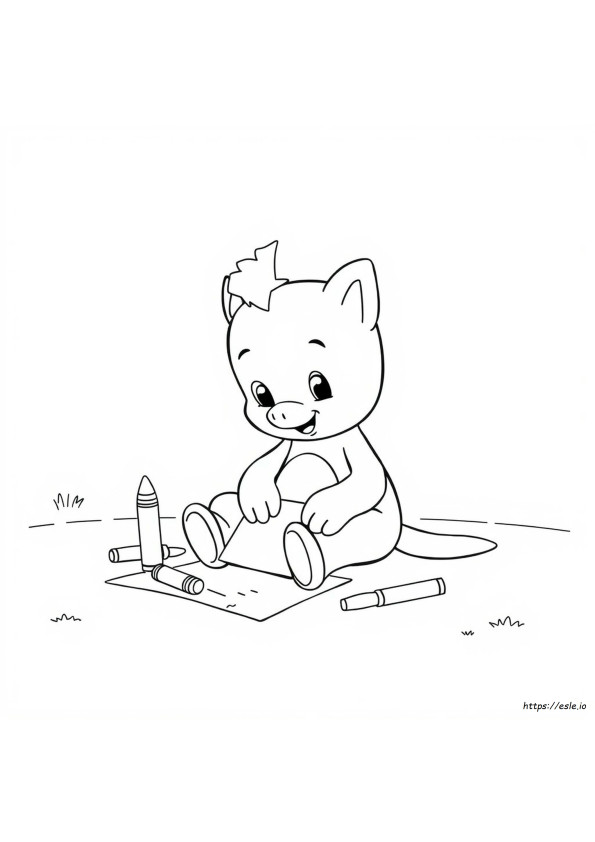 Bluey Coloring In