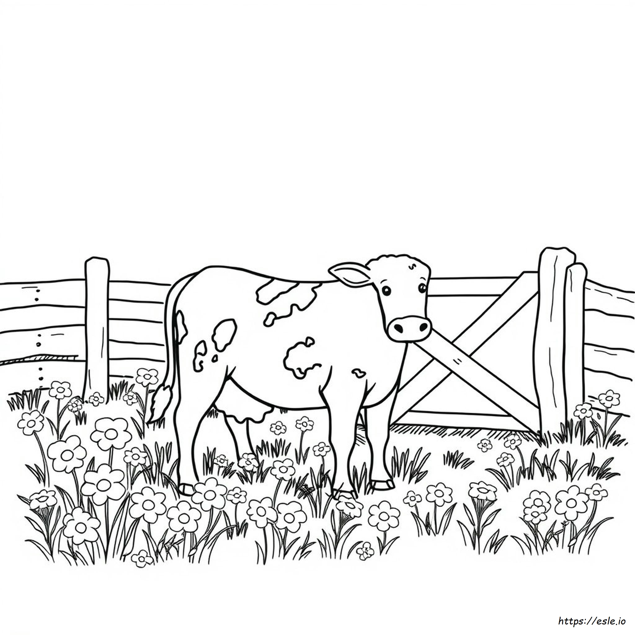 Dibujos De Vacas Para Colorear