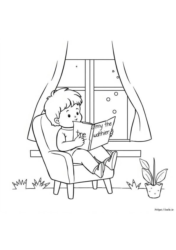March Is Reading Month Coloring Pages