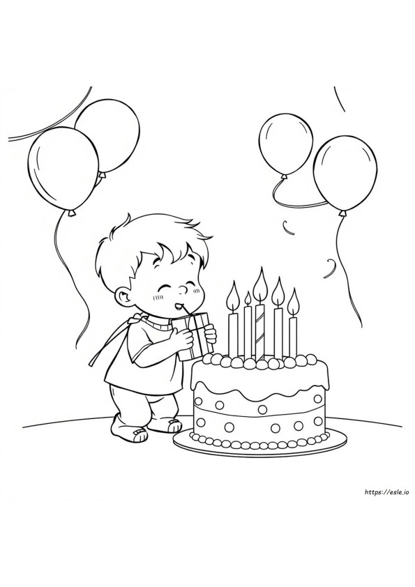 Free Birthday Coloring Pages For Kids