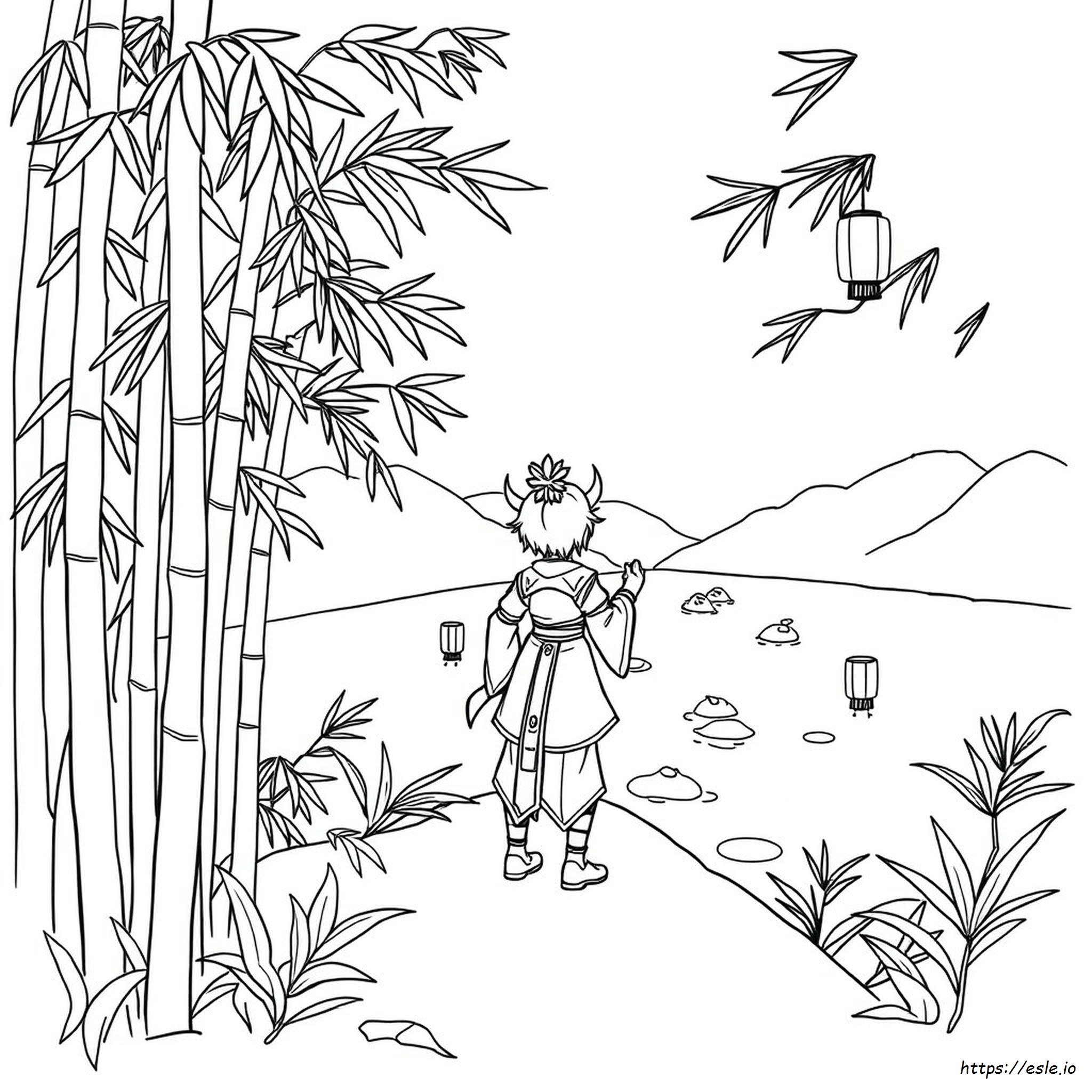 Genshin Coloring Puzzle