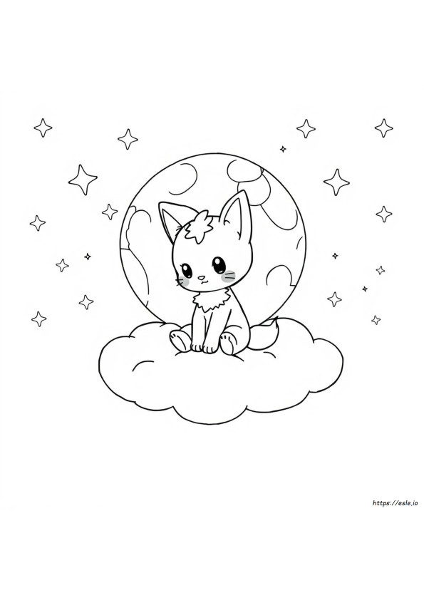 Kuromi Ausmalbilder Leicht