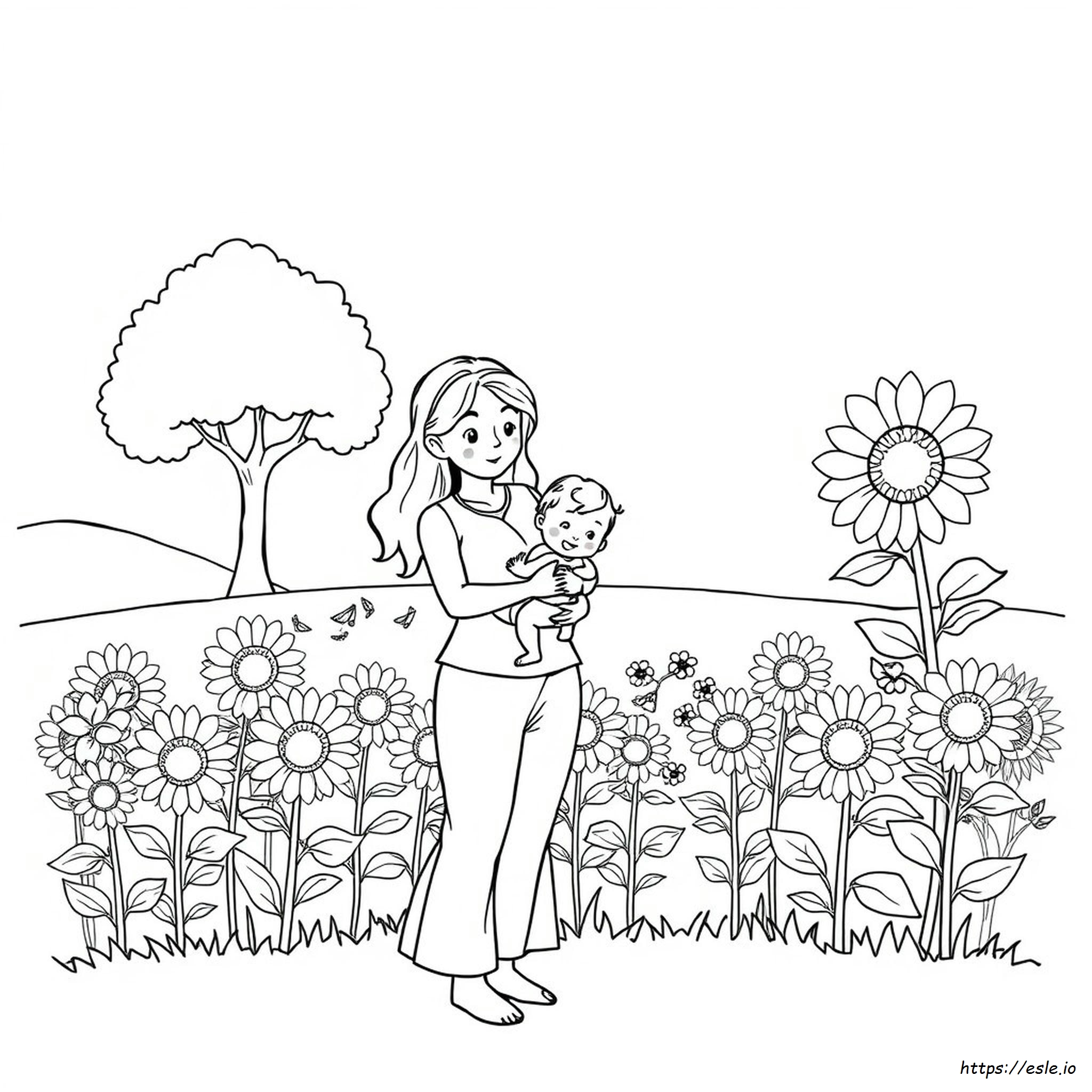 Mommy Coloring