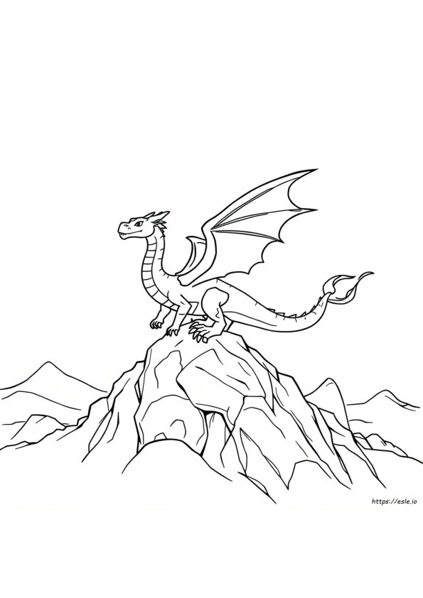 Drago Super Da Colorare