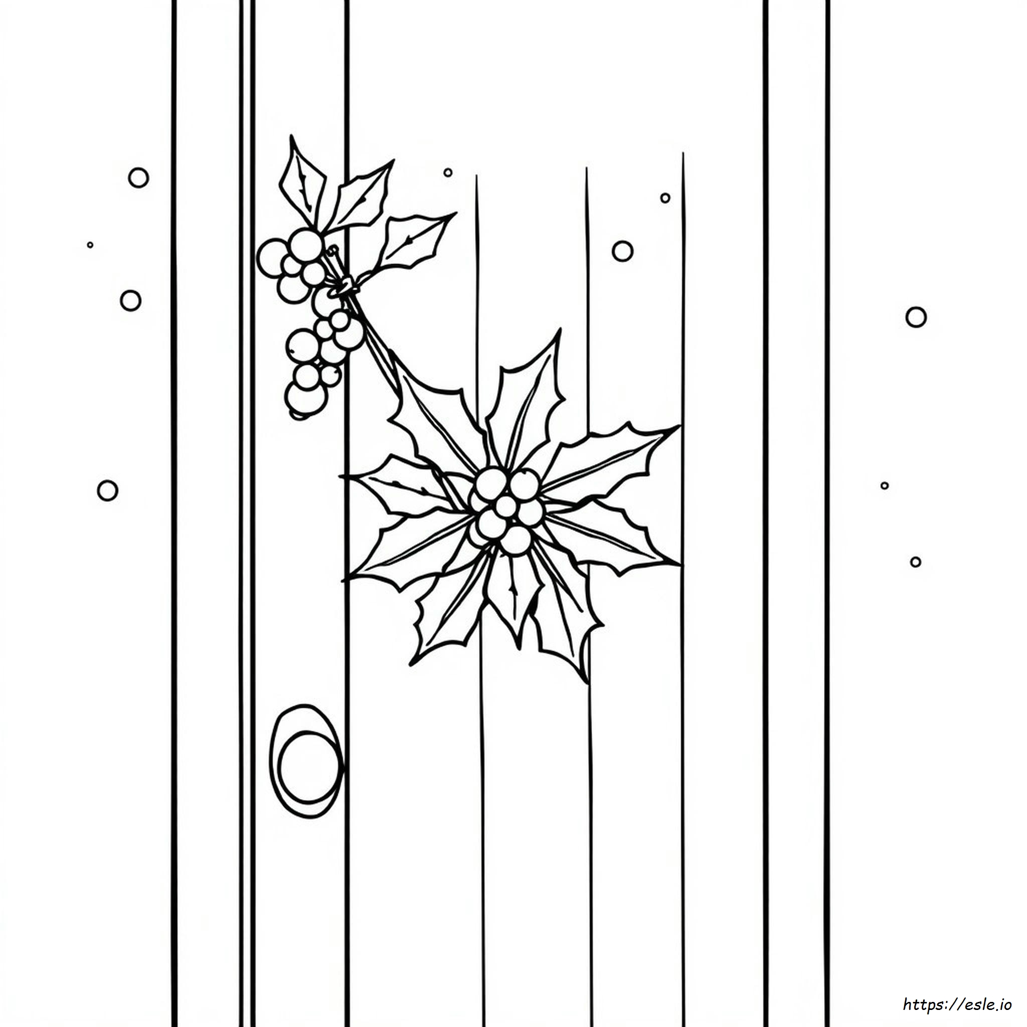 Holly Coloring Pages