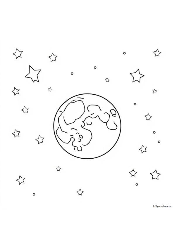 Moon Coloring Pages Printable