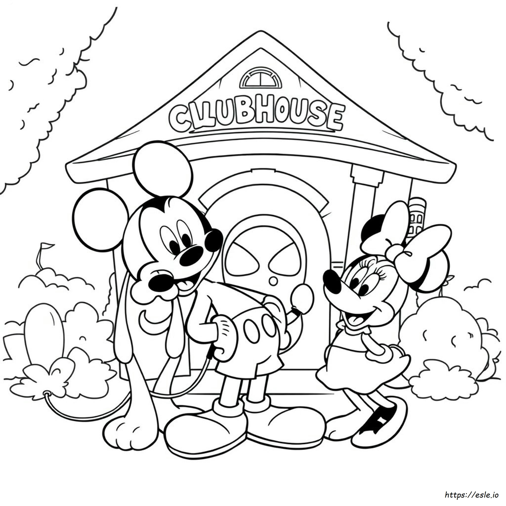 Jeu storio la maison de Mickey