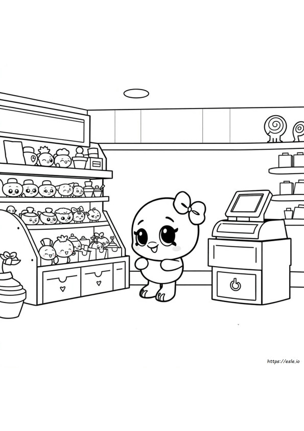 Shopkins Coloring Sheets