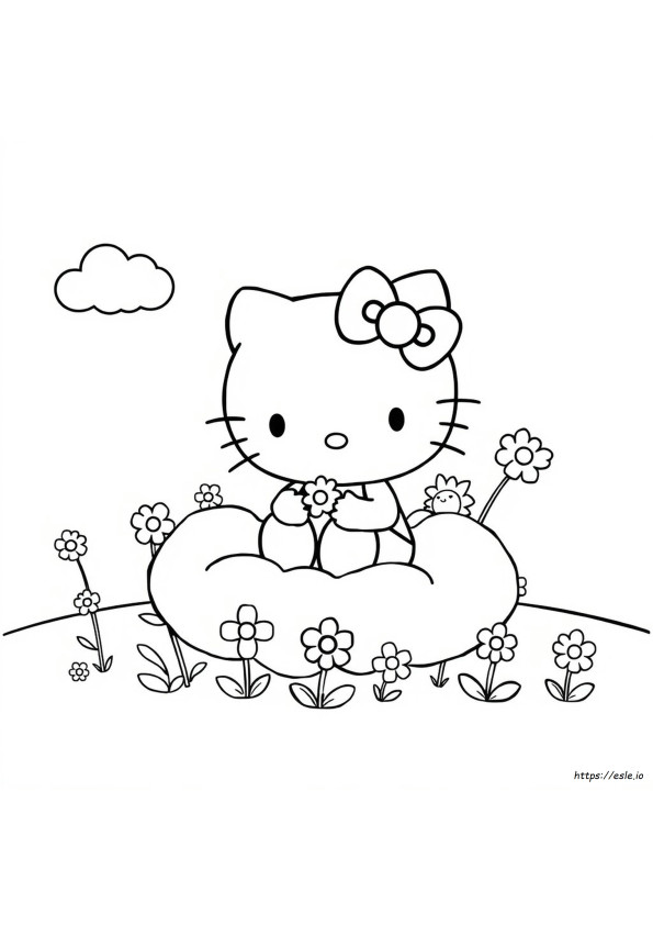 Kids Coloring Pages Hello Kitty