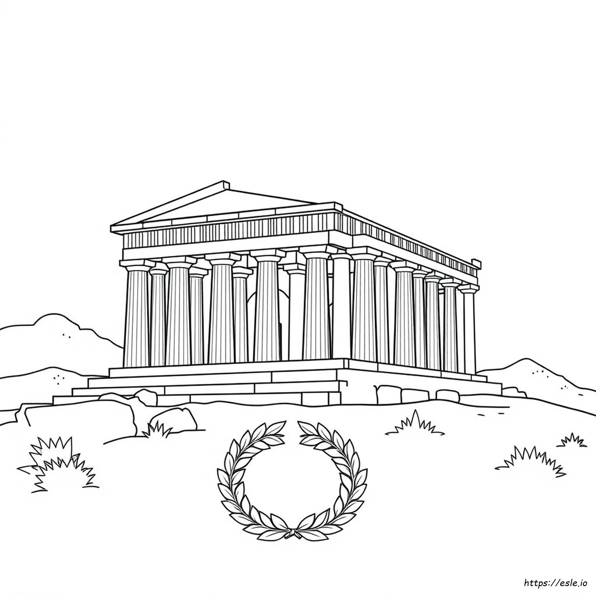 Free Printable Greek Coloring Pages