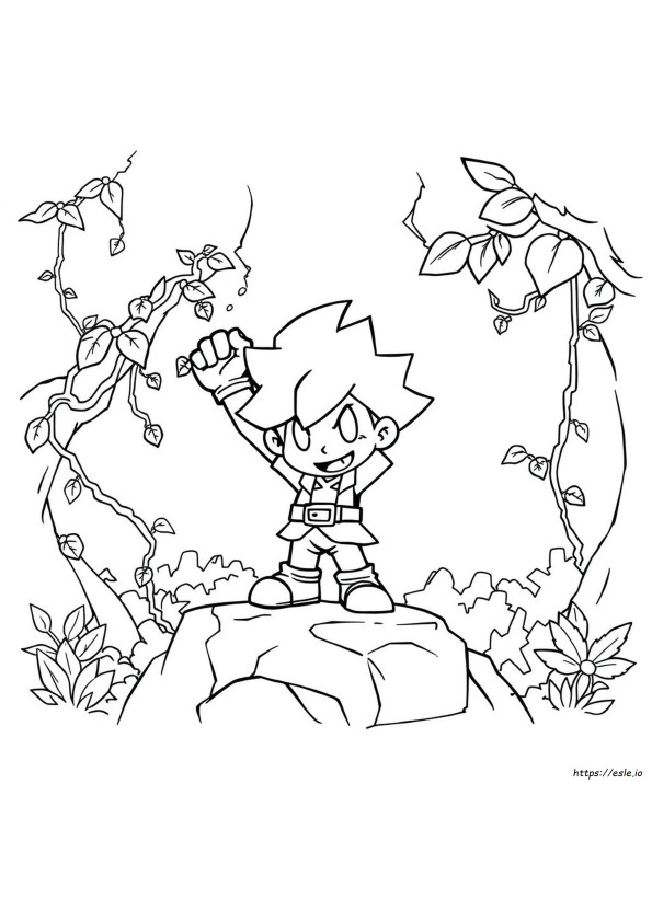 Deku Smash Kleurplaten
