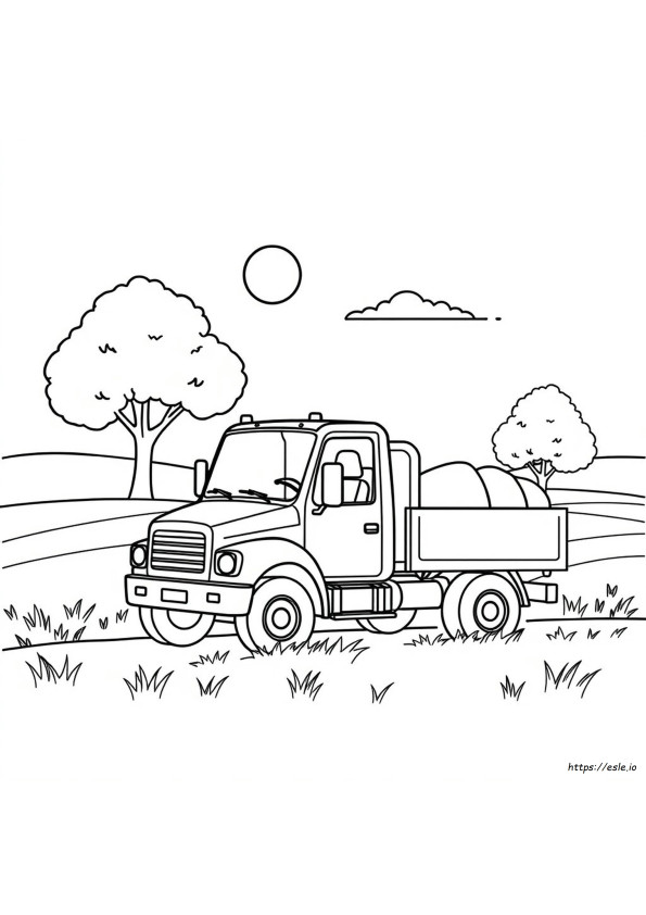 Camion Da Colorare