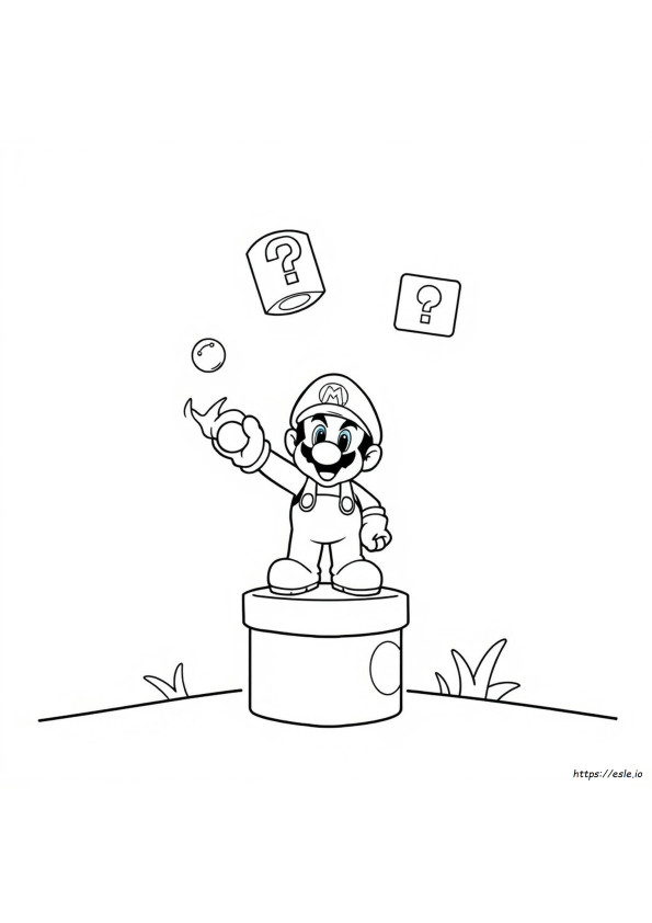 Supercoloring Mario
