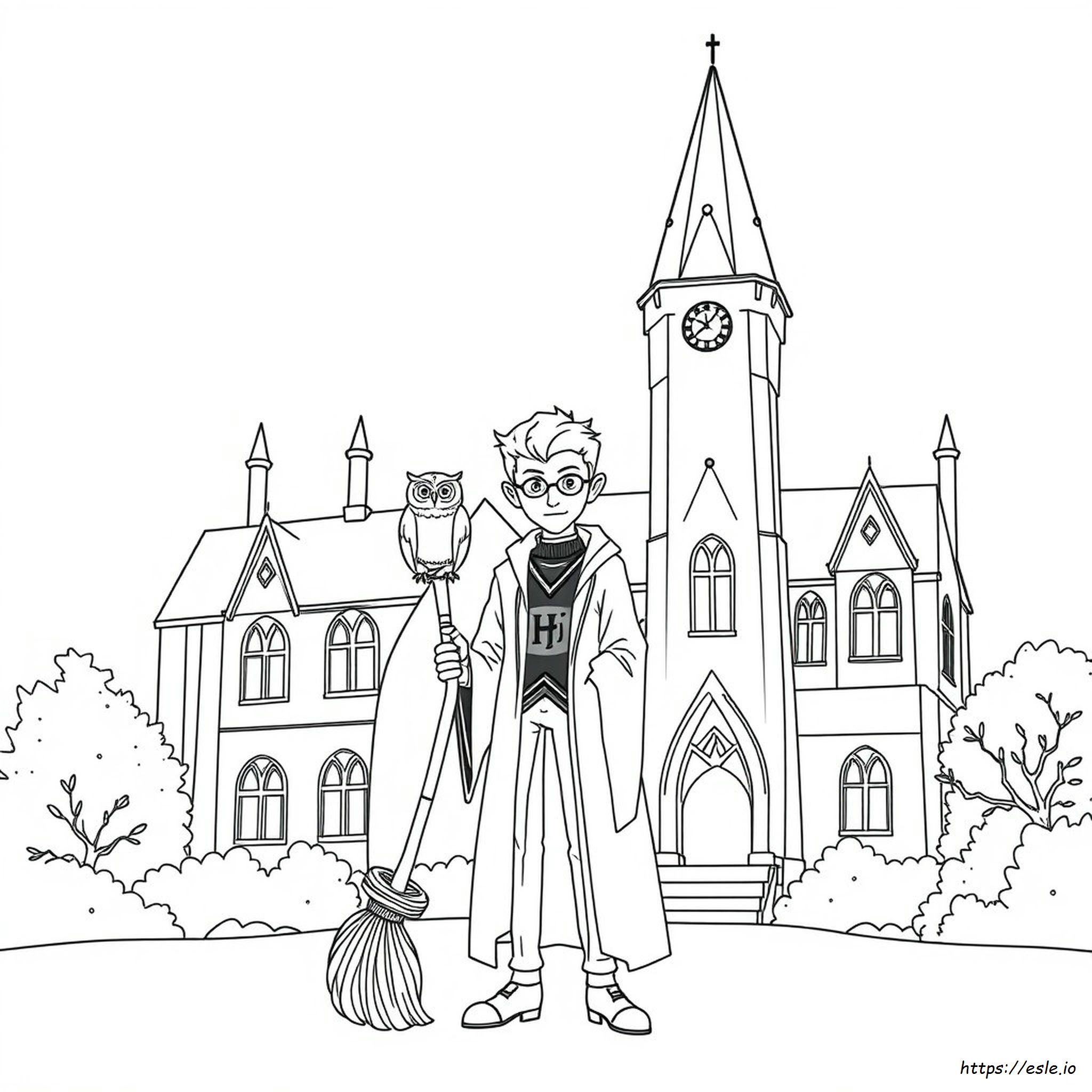 Coloriage Draco Malfoy
