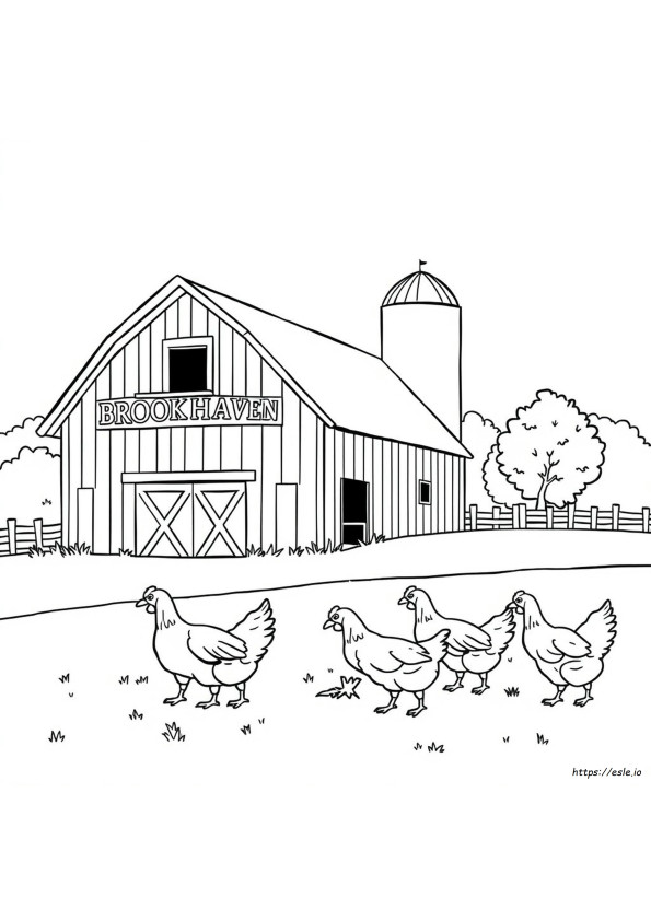 Brookhaven Coloring Pages