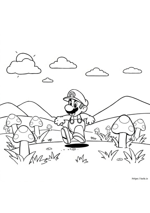 Super Mariocoloring Pages