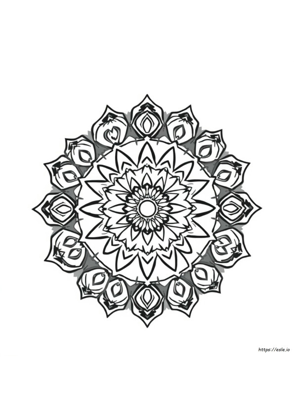 Daily Mandala Coloring Pages