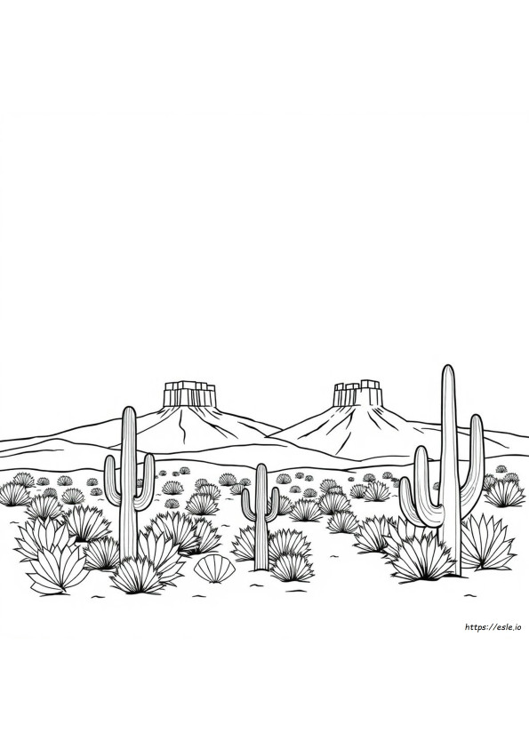 New Mexico Kleurplaten