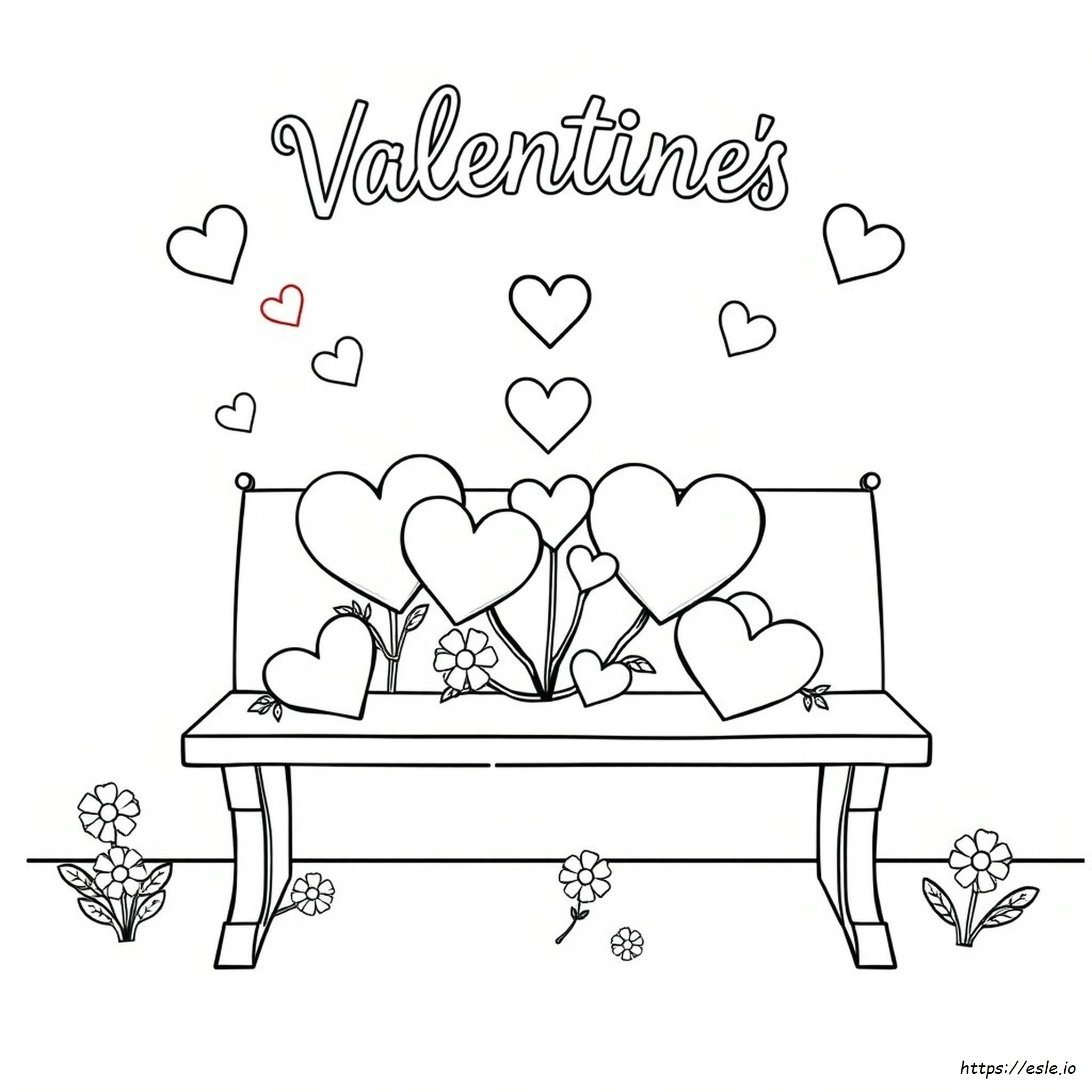 Gambar Mewarnai Hari Valentine Untuk Gereja
