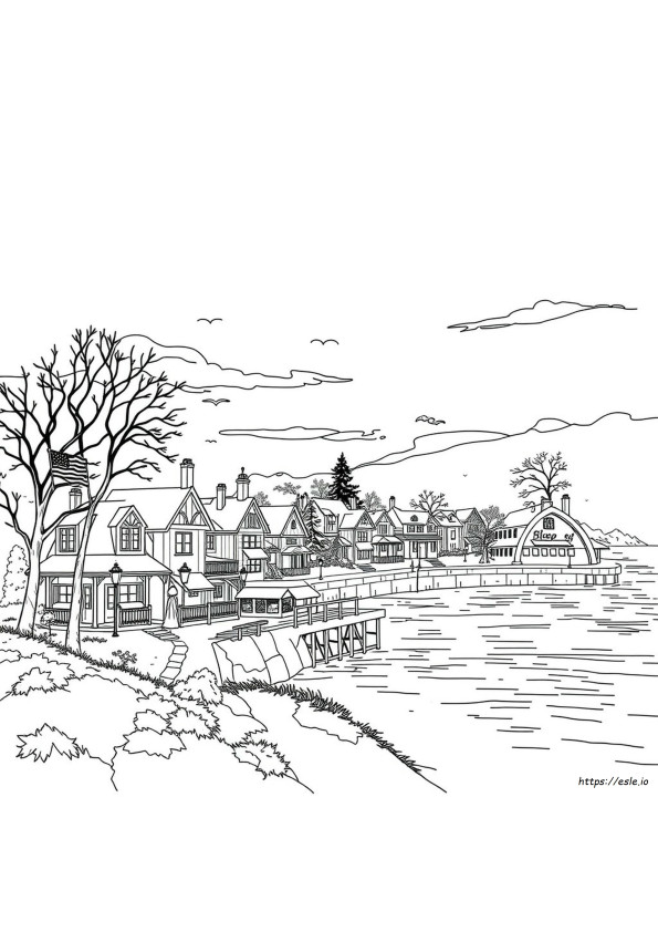 Thomas Kinkade Coloring Book