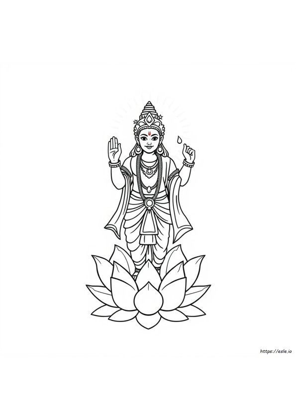 Hindu Coloring Pages