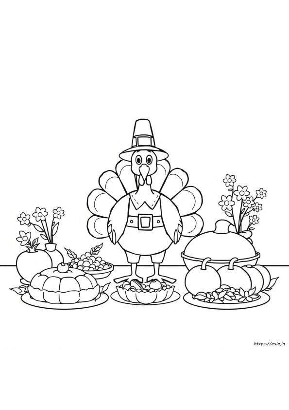 Thanksgiving Coloring Pages Ngobble