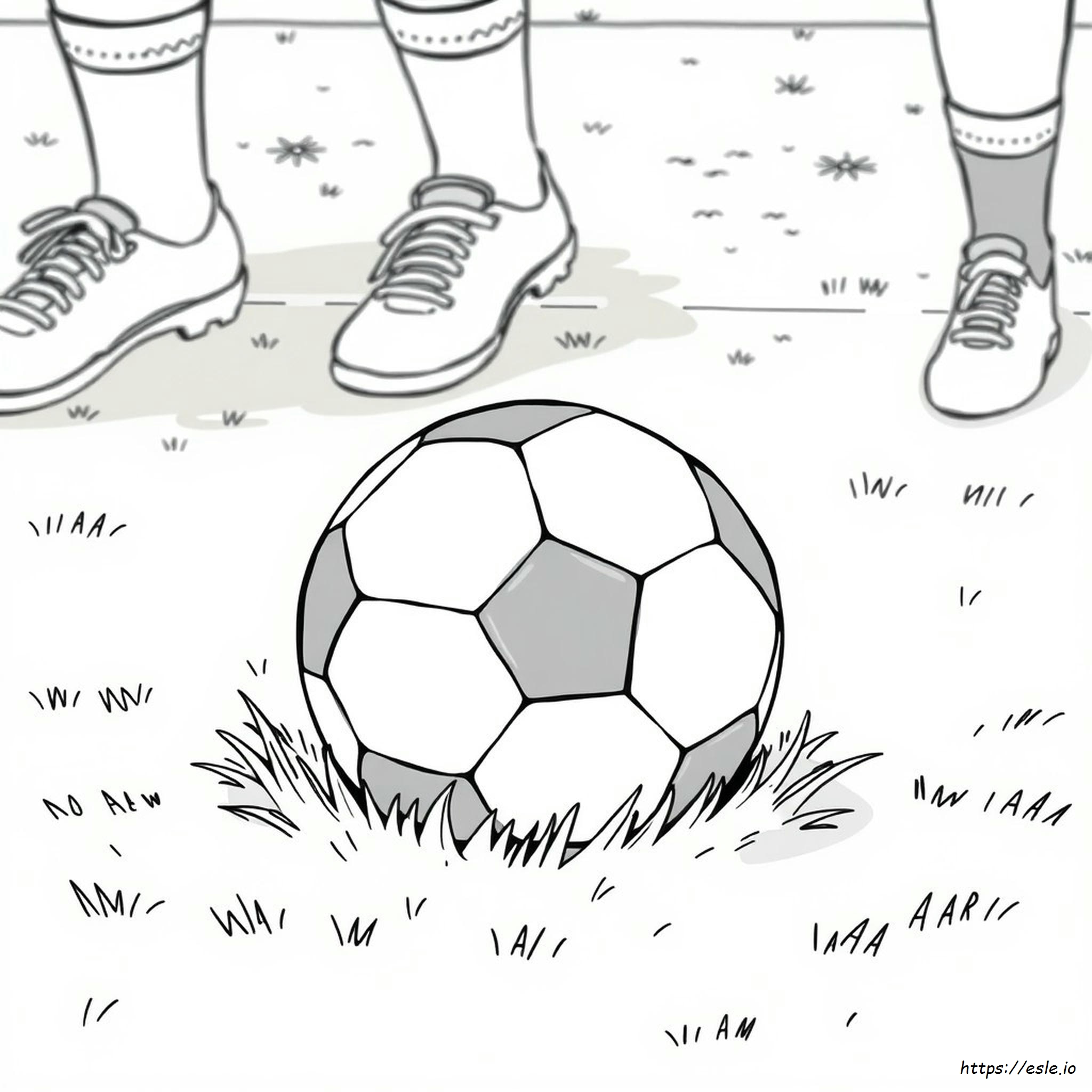 Cute Football Coloring Pages